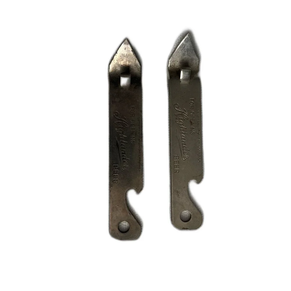 Vintage Highlander Beer Bottle Openers-set of 2